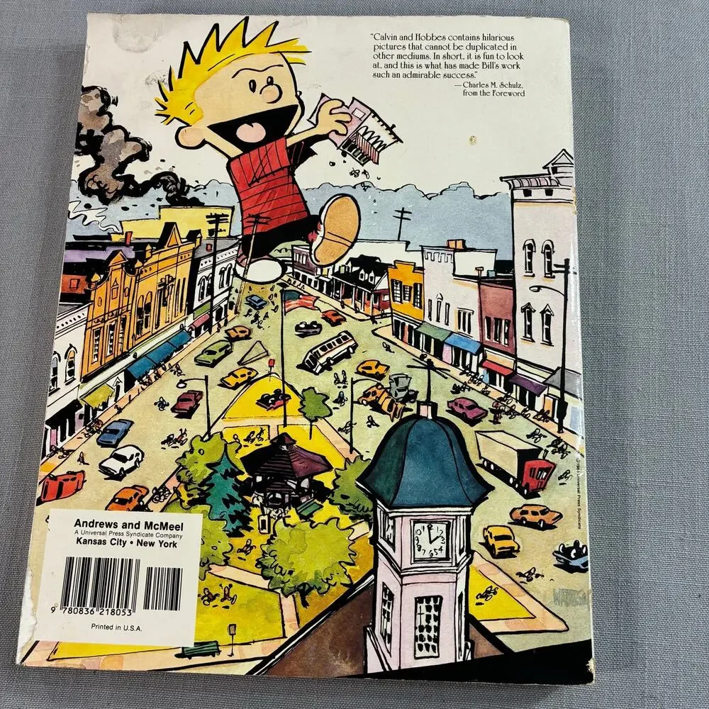 The Essential Calvin and Hobbes Treasury Softcover Bill Watterson Comic Book